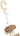 Trixie Knabbelschommel Kokosnoot/Hout/Rotan 20X30 CM