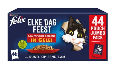 Felix Elke Dag Feest Countryside Selectie Rund / Kip / Eend / Lam 44X85 GR