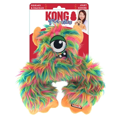 Kong Frizzle Frazzle Met Piep En Kreukelgeluid Verstevigd 14X15X6 CM