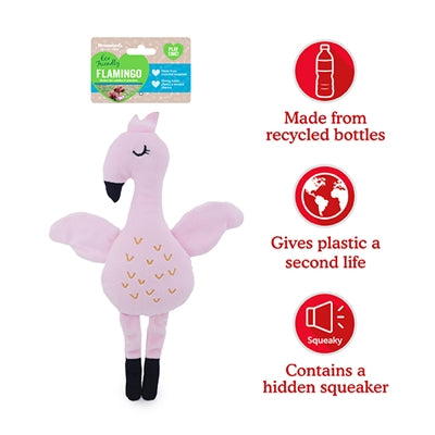 Rosewood Grijpspeelgoed Flamingo Eco Friendly Gerecycled