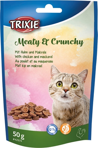 Trixie Meaty & Crunchy Kip / Makreel Glutenvrij