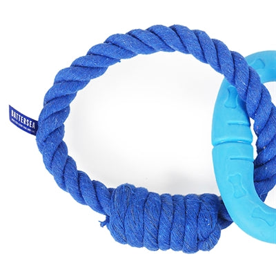 Battersea Triangel Rubber / Touw Blauw