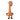 Kong Shakers Luvs Giraffe Oranje