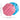 Kong Puppy Activity Rubber Bal Roze Of Lichtblauw Assorti