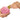 Kong Puppy Activity Rubber Bal Roze Of Lichtblauw Assorti