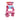 Kong Puppy Goodie Bone Rubber Met Touw Roze Of Lichtblauw Assorti