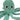 Fofos Tough Octopus Blauw