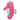 Trixie Zeepaard Stof Roze / Aqua