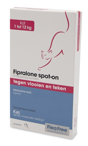 Exil Flea Free Fipralone Spot-On Kat 3 PIPET