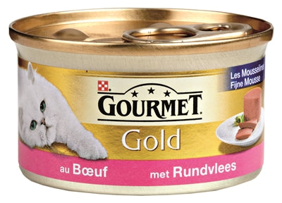 Gourmet Gold Fijne Mousse Rund 85 GR (24 stuks)