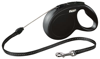 Flexi Rollijn Classic Cord Zwart