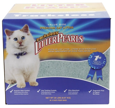 Litter Pearls Crystal Clear Litter Pearls Kattenbakvulling 18,6 LTR 8,9 KG