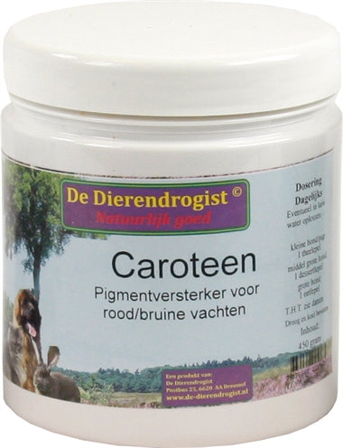 Dierendrogist Caroteen Pigmentversterker 450 GR