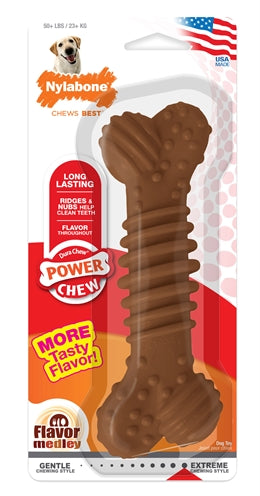 Nylabone Dura Chew Textured Bone Medleysmaak VANAF 23 KG 19X6,5X4 CM