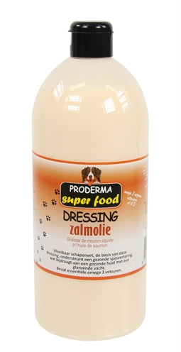 Proderma Vloeibaar Schapenvet Dressing Zalmolie 1 LTR