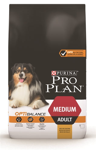 Pro Plan Dog Adult Medium Kip/Rijst 14 KG