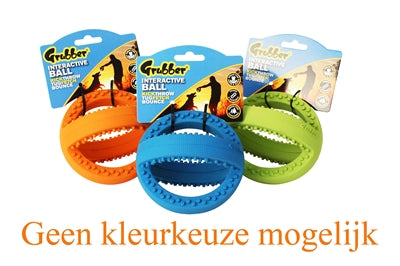 Happy Pet Grubber Interactieve Voetbal Mini Assorti 12,5X12,5X12,5 CM