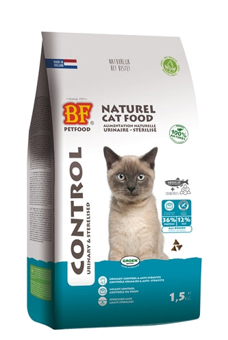 Biofood Cat Control Urinary & Sterilised 1,5 KG