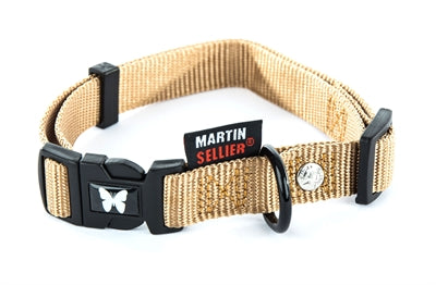 Martin Halsband Nylon Beige Verstelbaar