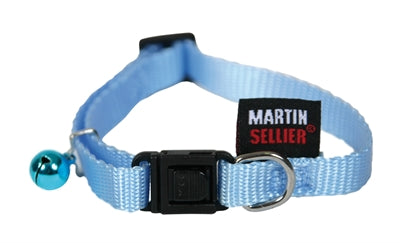 Martin Kattenhalsband Nylon Uni Blauw 12 MMX20-30 CM