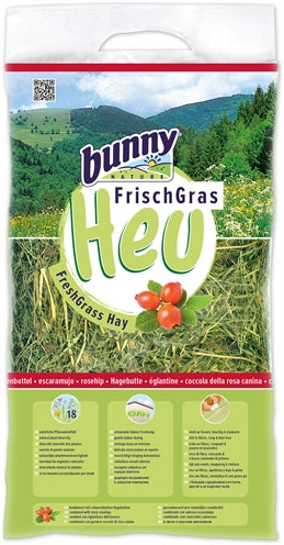 Bunny Nature Vers Gras Hooi Met Rozenbottel 500 GR