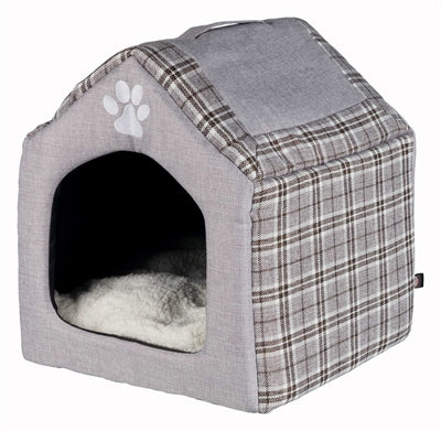 Trixie Relax Iglo Hondenhuis Silas Grijs/Creme 40X45X40 CM