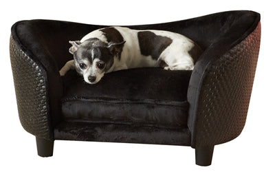 Enchanted Pet Enchanted Hondenmand Sofa Ultra Pluche Snuggle Wicker Bruin 68X41X38 CM