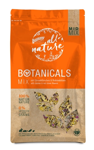 Bunny Nature Botanicals Midi Mix Madelief / Rode Klaver Bloesem 120 GR