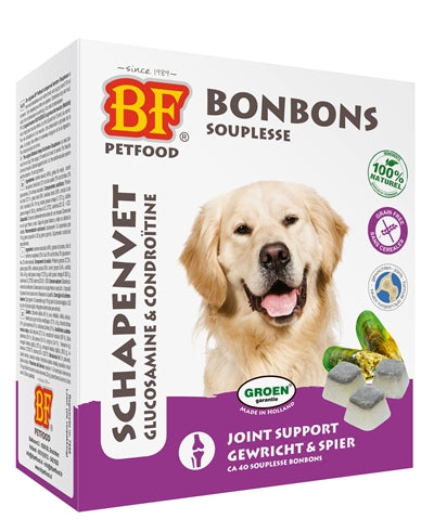 Biofood Schapenvet Maxi Bonbons Souplesse 40 ST