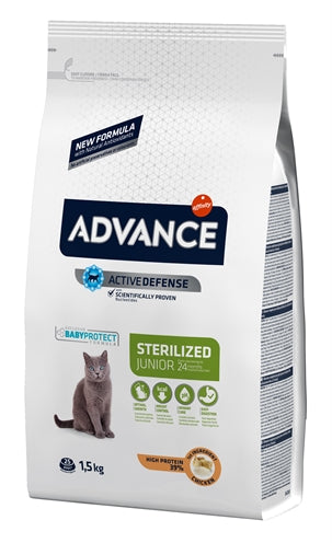 Advance Cat Junior Sterilised Chicken 1,5 KG