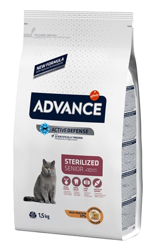 Advance Cat Sterilized Sensitive Senior 10+