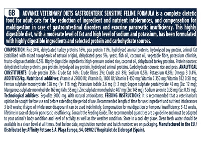 Advance Veterinary Diet Cat Gastro Sensitive 1,5 KG