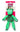 Kong Floppy Knots Hippo 19X8,5X36 CM