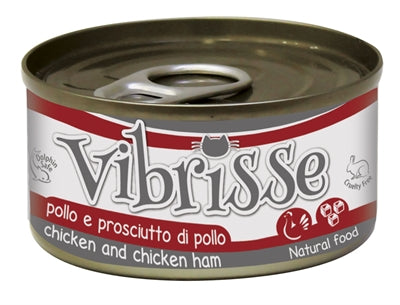 Vibrisse Cat Kip / Ham 70 GR (24 stuks)