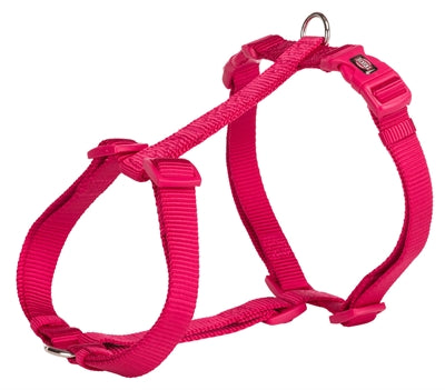 Trixie Hondentuig Premium H-Tuig-Tuig Fuchsia 42-60X1,5 CM