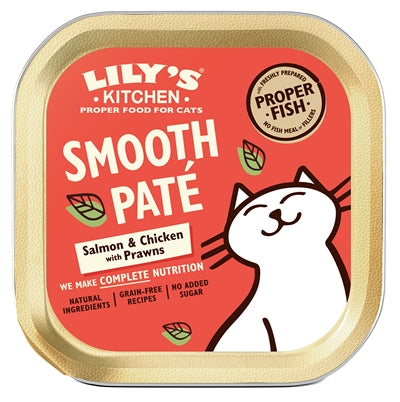 Lily's Kitchen Cat Smooth Pate Salmon & Chicken 19X85 GR