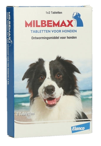 Milbemax Hond 10-50 KG 2 TBL