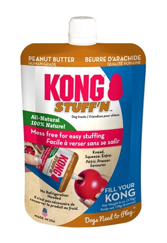 Kong Stuff'n All Natural Pindakaas 170 GR