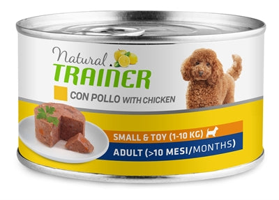 Natural Trainer Dog Adult Mini Maintenance Chicken 24X150 GR