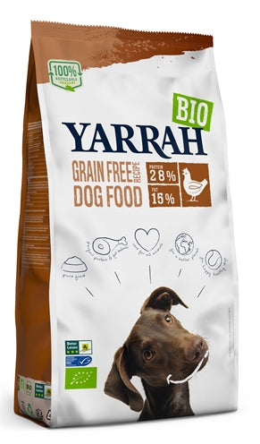 Yarrah Dog Adult Graanvrij Kip/Vis 2 KG