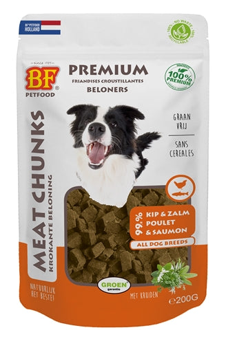 Biofood Meat Chunks Kip&Zalm 200 GR