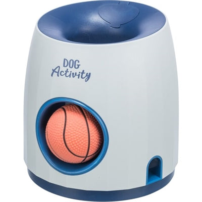 Trixie Dog Activity Strategiespel Ball&Treat Wit / Blauw 17X17X18 CM