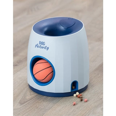 Trixie Dog Activity Strategiespel Ball&Treat Wit / Blauw 17X17X18 CM