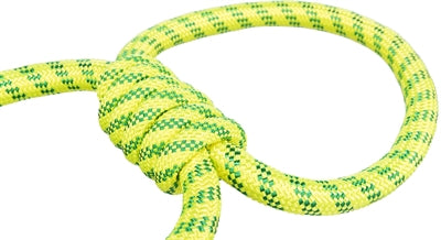 Trixie Aquatoy Touw Trekspeeltje Ringen Polyester Geel / Groen 42 CM