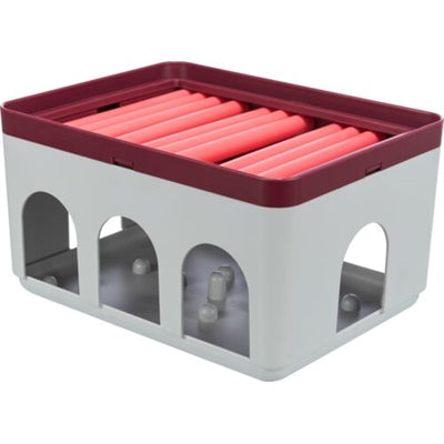 Trixie Cat Activity Rod Box Wit / Bordeaux 20X16X12 CM