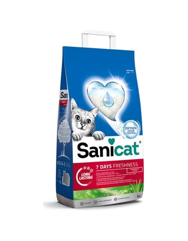 Sanicat 7 Days Aloe Vera Kattenbakvulling 4 LTR