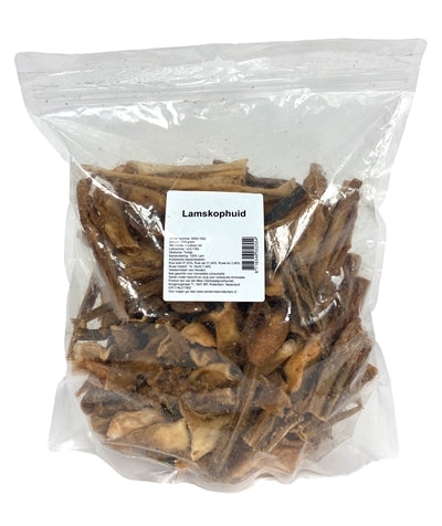 Petsnack Lamskophuid 1 KG