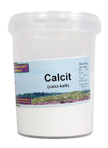 Dierendrogist Calcit Calciumcitraat 250 GR