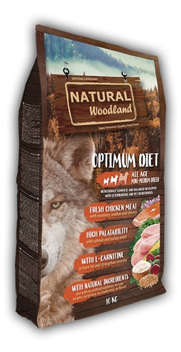 Natural Greatness Natural Woodland Optimum Mini / Medium Breed Diet