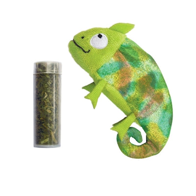 Kong Kameleon Met Catnip Hervulbaar 6,5X11,5X2,5 CM